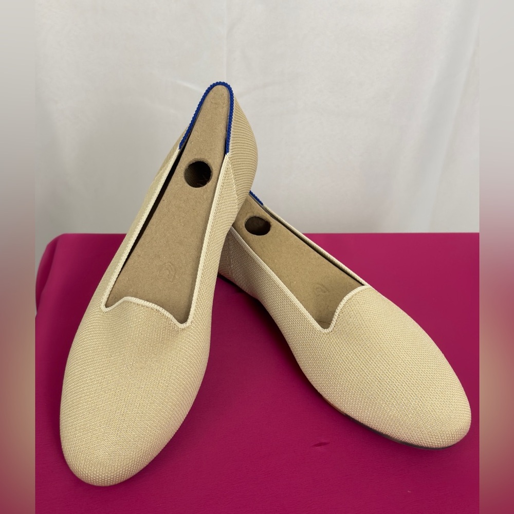 Rothy’s Sandstone The Lounge Loafer Washable Slip On    US 8.5/EU 38.5      NWT
